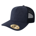 5Panel Suede Front Mesh Back Trucker Cap for Burning Art sum 520 - OLIVE - Burzip Wholesale