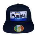 HTF-MX CITY-PK6-BLK SNAPBACK WITH PATCH, EMBROIDERY (6PCS/PACK) - PUEBLA - Burzip Wholesale