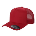 5panel Twill Crown Tracker Mesh Snapback Solid 5trtm - CHARCOAL - Burzip Wholesale