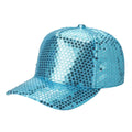 5Panel Sequince Fabric Cap tcsq - PEACH - Burzip Wholesale