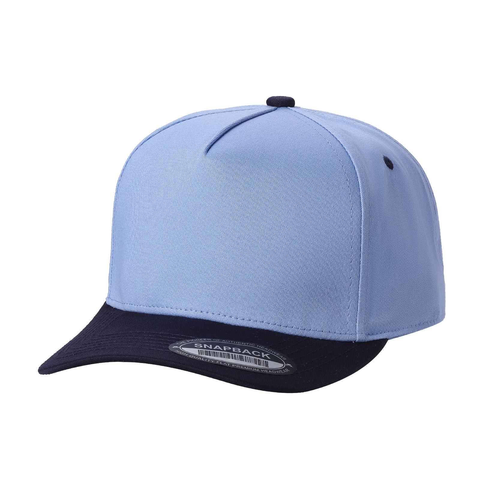 5panel Solid with Under Bill Colored Blank Caps Tcoa - selected color - Burzip Wholesale