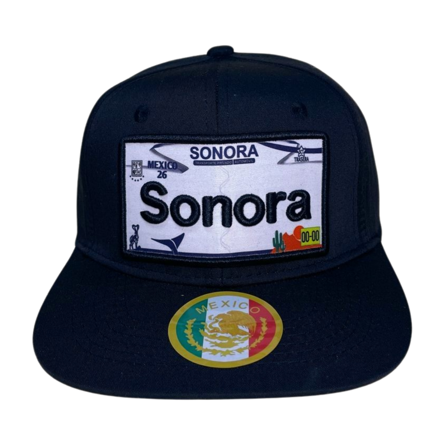 HTF-MX CITY-PK6-BLK SNAPBACK WITH PATCH, EMBROIDERY (6PCS/PACK) - SONORA - Burzip Wholesale