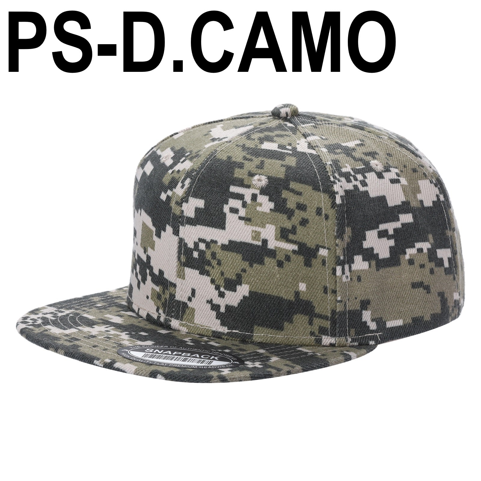 PS-POLY SNAPBACK FLAT BILL - selected color - Burzip Wholesale