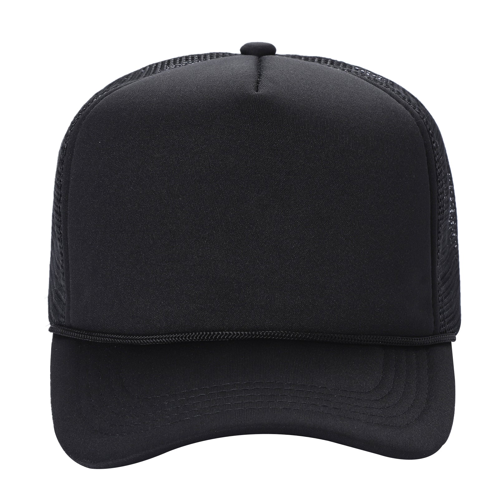 Sponge Foam Trucker Mesh for Kids 5panel Stmk - WHITE - Burzip Wholesale