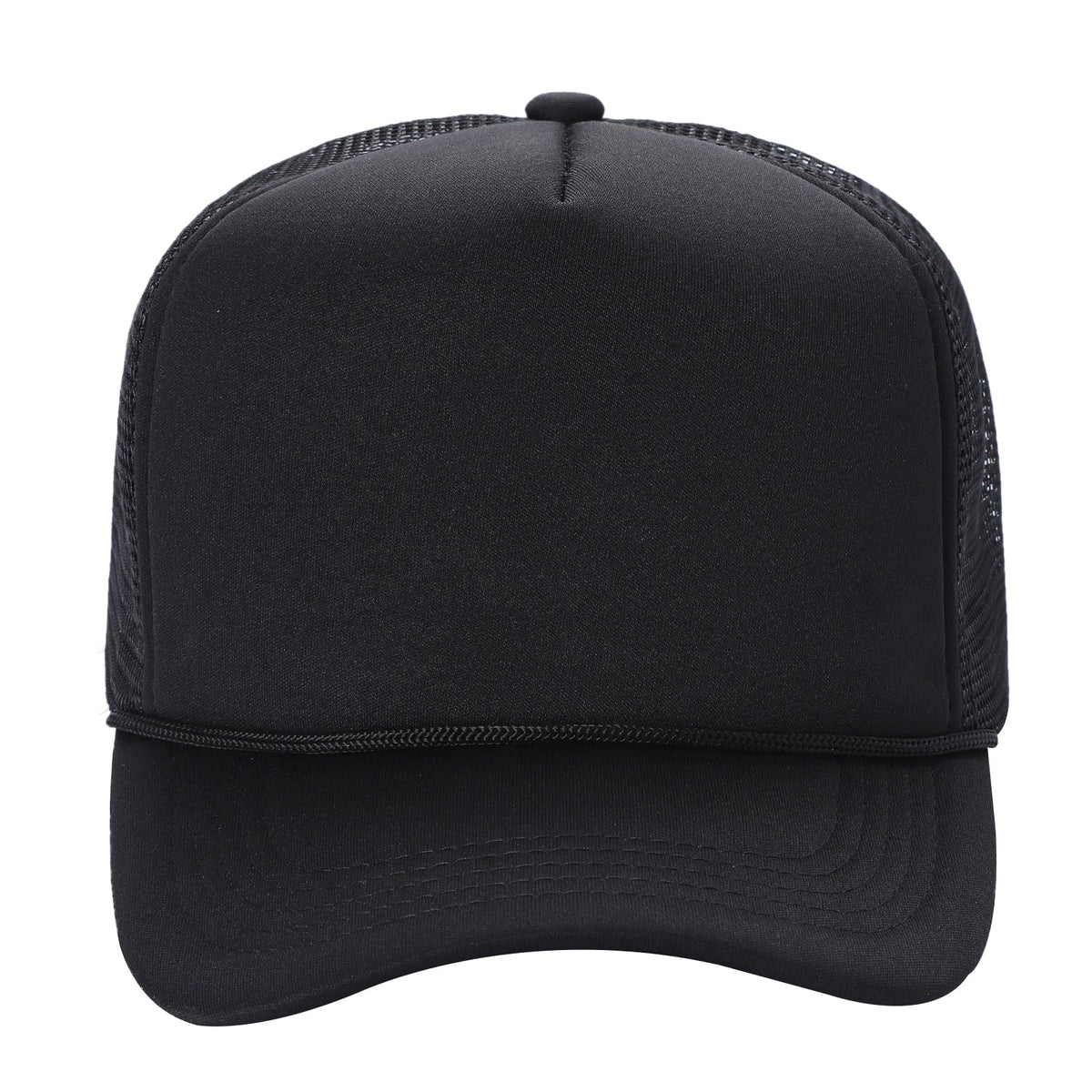 Sponge Foam Trucker Mesh for Kids 5panel Stmk - WHITE - Burzip Wholesale