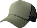 Sponge Foam Trucker Mesh for Kids 5panel Adult Unisex Stm - WHT/CHARCOAL - Burzip Wholesale