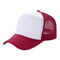 Sponge Foam Trucker Mesh for Kids 5panel Adult Unisex Stm - WHT/AQUA - Burzip Wholesale