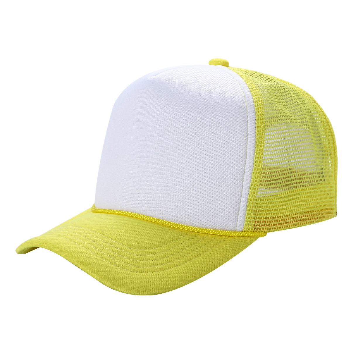 Sponge Foam Trucker Mesh for Kids 5panel Adult Unisex Stm - WHT/SKY - Burzip Wholesale