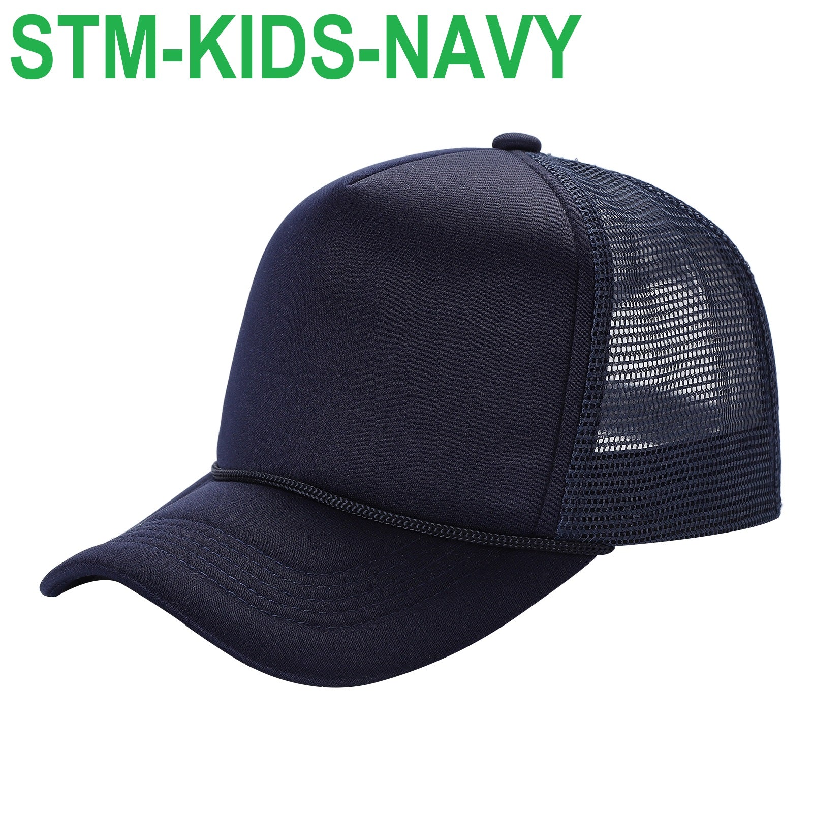 Sponge Foam Trucker Mesh for Kids 5panel Stmk - H.PINK - Burzip Wholesale
