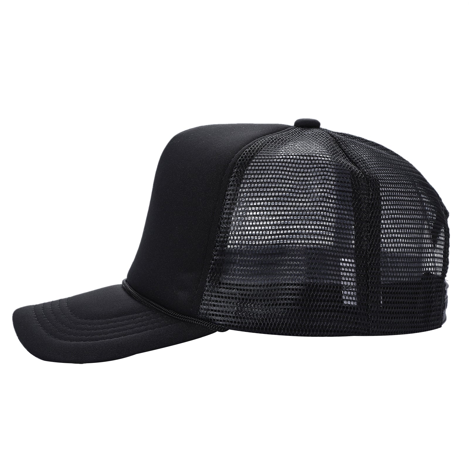 Sponge Foam Trucker Mesh for Kids 5panel Stmk - RED - Burzip Wholesale