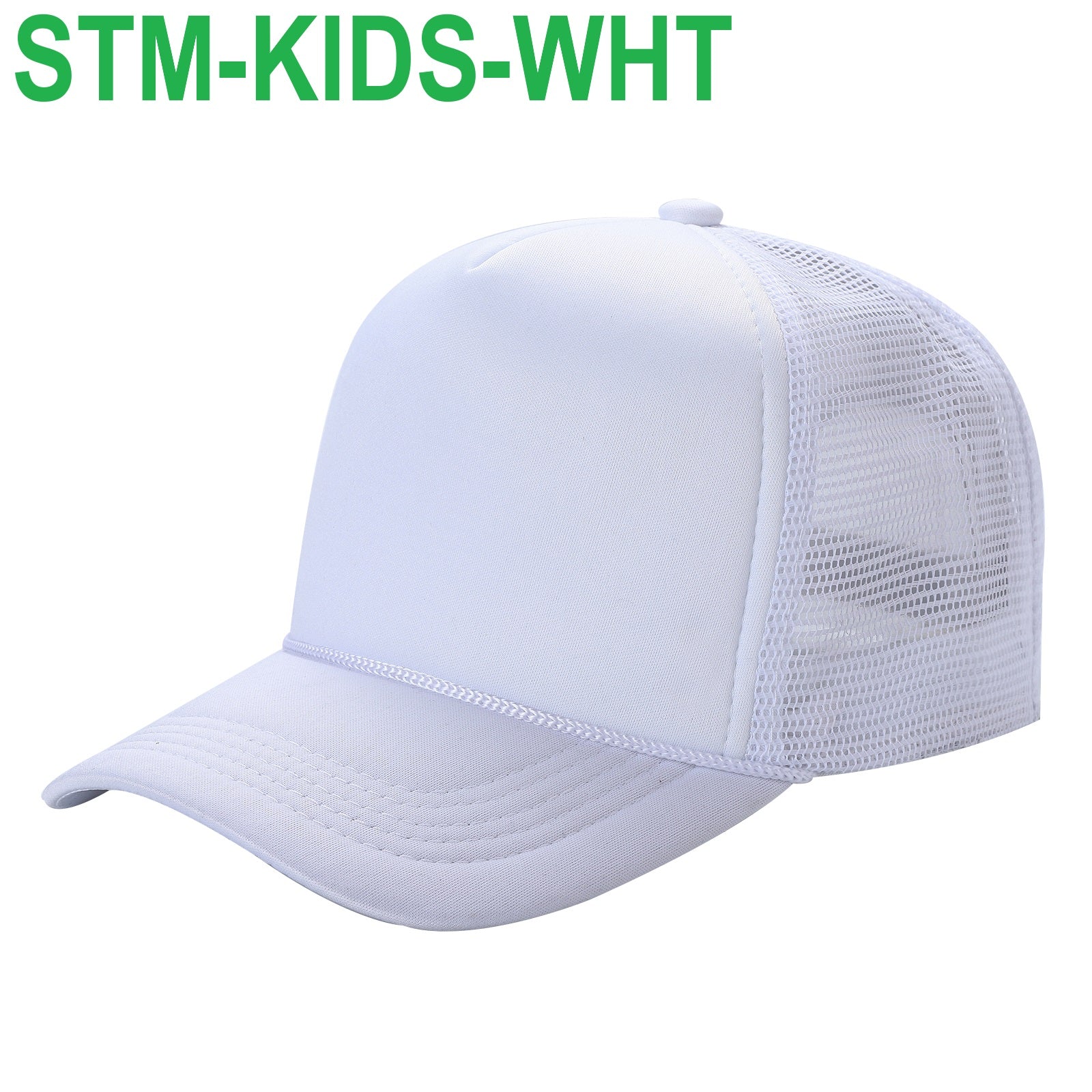 Sponge Foam Trucker Mesh for Kids 5panel Stmk - selected color - Burzip Wholesale
