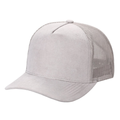 5Panel Suede Front Mesh Back Trucker Cap for Burning Art sum 520 - D.PINK - Burzip Wholesale