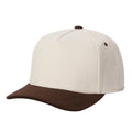 5panel Twill Head Corduroy Bill Blank Baseball Cap TCFC2 - TAN/BROWN - Burzip Wholesale