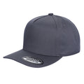 TCBLK-5 Panel Black Color Snapback Baseball Cap - selected color - Burzip Wholesale