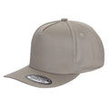 TCBLK-5 Panel Black Color Snapback Baseball Cap - selected color - Burzip Wholesale
