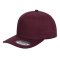 TCBLK-5 Panel Black Color Snapback Baseball Cap - selected color - Burzip Wholesale