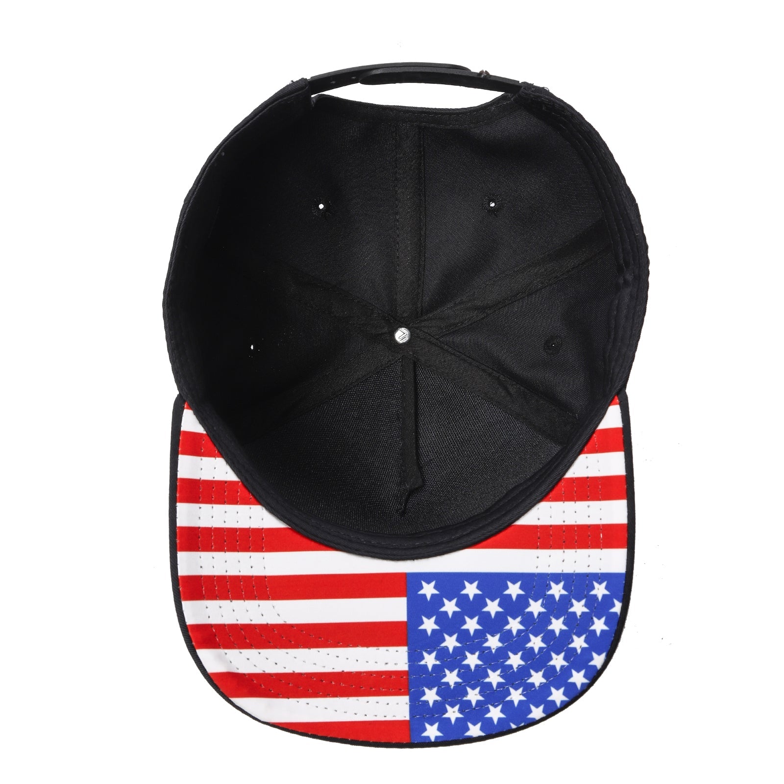 TCBLK-5 Panel Black Color Snapback Baseball Cap - WINE/BLACK - Burzip Wholesale