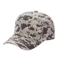 Camouflage Snapback or Buckle Velcro Adjustable Hat Camo Baseball Cap - V1-KHI-D.CAMO - Burzip Wholesale