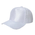 5Panel Sequince Fabric Cap tcsq - TAN - Burzip Wholesale