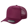 5panel Twill Crown Tracker Mesh Snapback Solid 5trtm - NAVY - Burzip Wholesale
