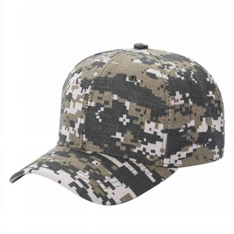 6 Panel Velcro pain Caps v1 - K.green - Burzip Wholesale
