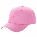 Cotton Dad Hat Solid 6panel Buckle Adjustable Blank Caps Cdh - Red - Burzip Wholesale