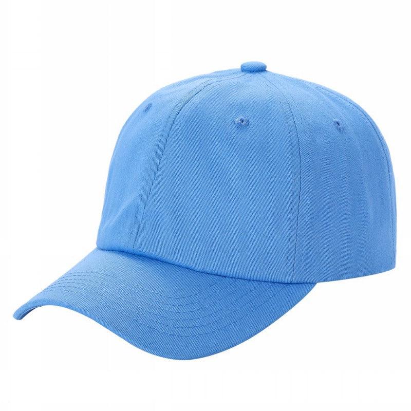 Cotton Dad Hat Solid 6panel Buckle Adjustable Blank Caps Cdh - Stone - Burzip Wholesale