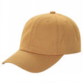 Cotton Dad Hat Solid 6panel Buckle Adjustable Blank Caps Cdh - L.BROWN - Burzip Wholesale