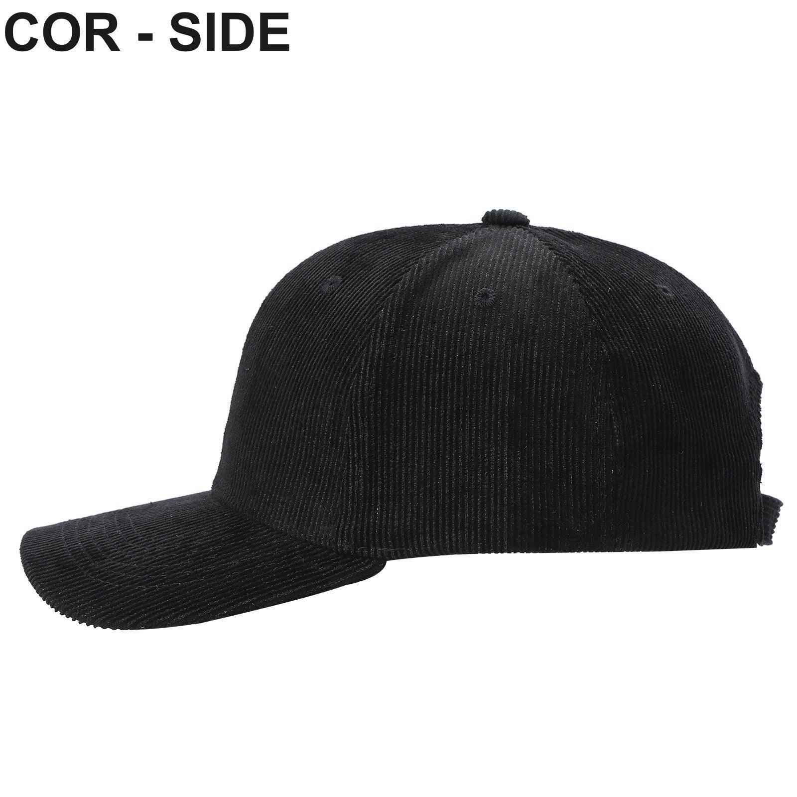 CORDUROY Solid Buckle Hat - selected color - Burzip Wholesale