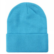 Long Beanie Hat for Men & Women - Aqua - Burzip Wholesale