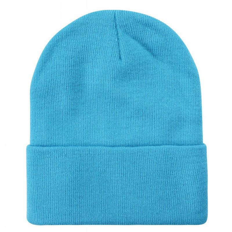 Long Beanie Hat for Men & Women - Aqua - Burzip Wholesale