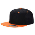 PS-POLY SNAPBACK FLAT BILL - ORANGE - Burzip Wholesale