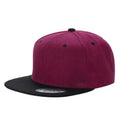 PS-POLY SNAPBACK FLAT BILL - AQUA/BLK - Burzip Wholesale