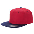 PS-POLY SNAPBACK FLAT BILL - GOLD/PURPLE - Burzip Wholesale