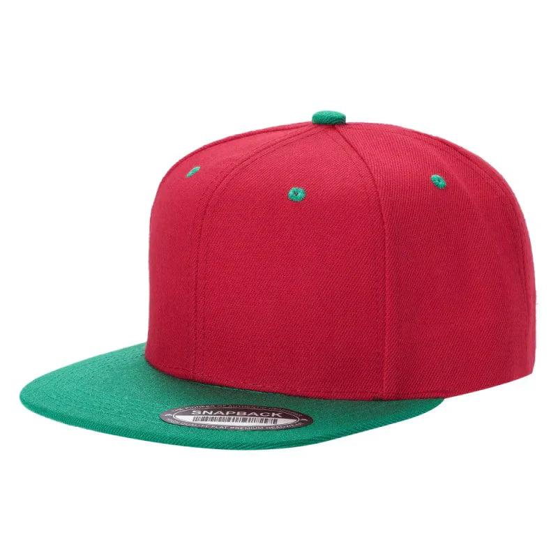 PS-POLY SNAPBACK FLAT BILL - L.GREY/ROYAL - Burzip Wholesale