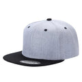 PS-POLY SNAPBACK FLAT BILL - PURPLE/BLK - Burzip Wholesale