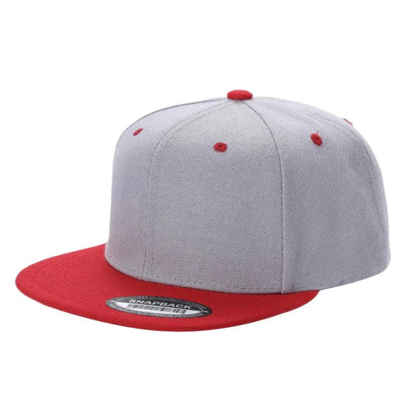 PS-POLY SNAPBACK FLAT BILL - L.GREY - Burzip Wholesale