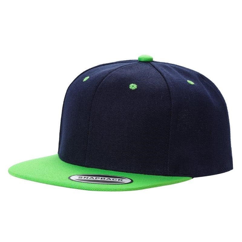 PS-POLY SNAPBACK FLAT BILL - selected color - Burzip Wholesale
