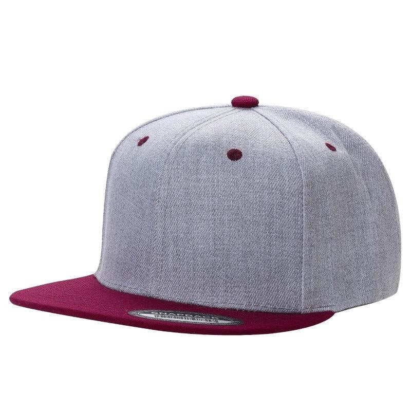PS-POLY SNAPBACK FLAT BILL - selected color - Burzip Wholesale