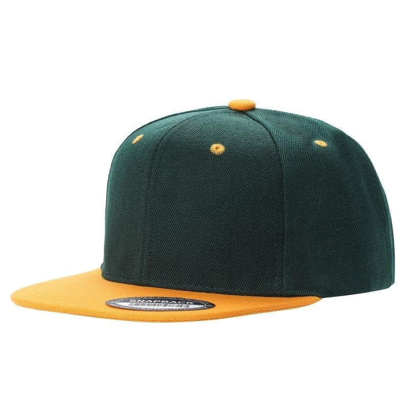 PS-POLY SNAPBACK FLAT BILL - selected color - Burzip Wholesale