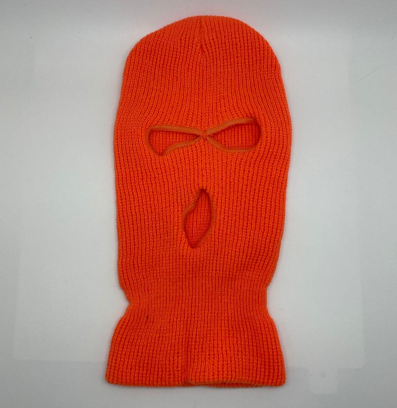 SKI MASK-pc-KNITTED SKI Mask (3Hole&1Hole)-$4/pc - 3Hole-Olive - Burzip Wholesale