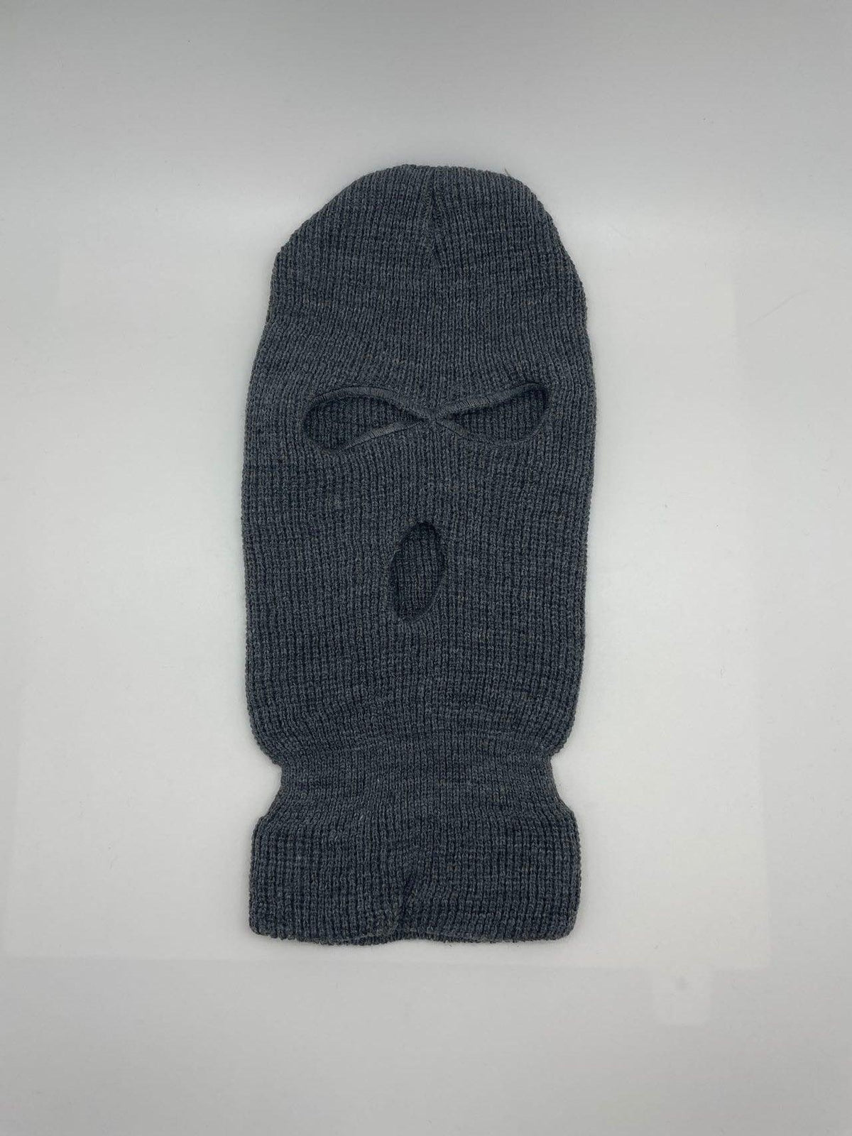 SKI MASK-pc-KNITTED SKI Mask (3Hole&1Hole)-$4/pc - 1 Hole-BLK - Burzip Wholesale