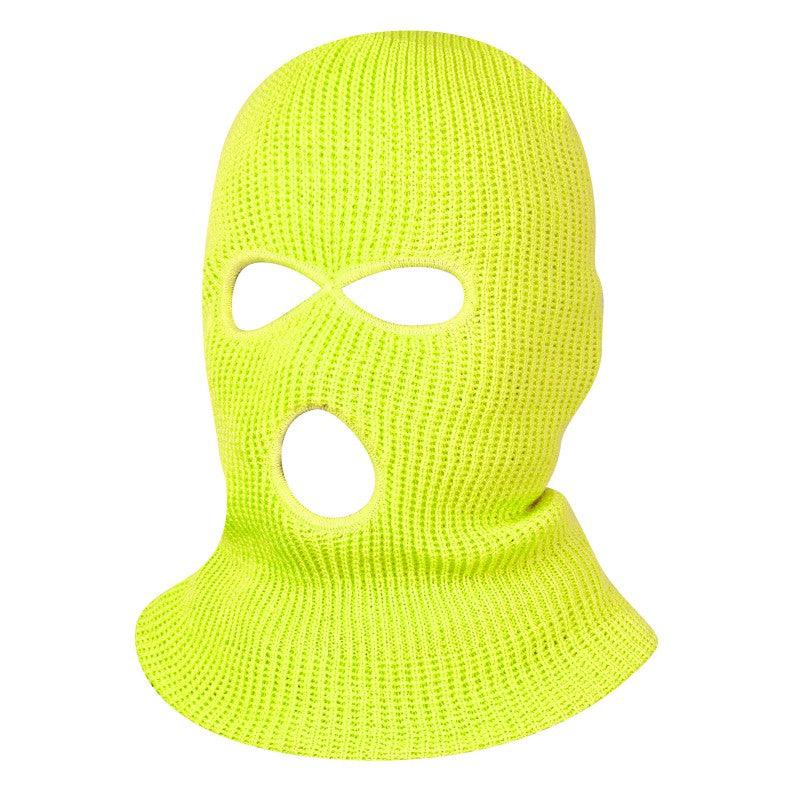SKI MASK-pc-KNITTED SKI Mask (3Hole&1Hole)-$4/pc - selected color - Burzip Wholesale