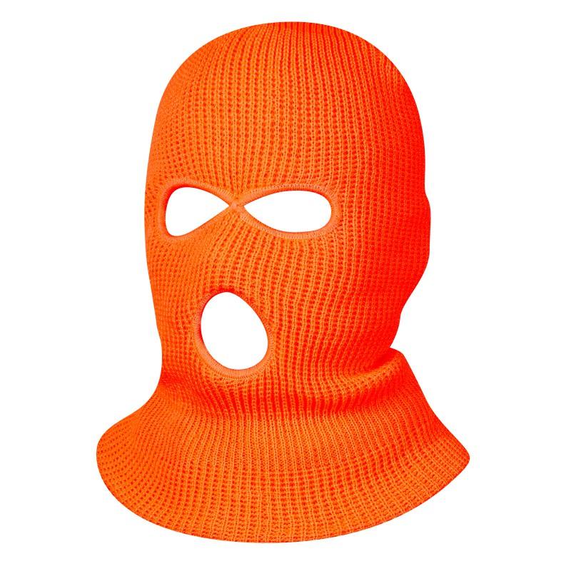 SKI MASK-pc-KNITTED SKI Mask (3Hole&1Hole)-$4/pc - selected color - Burzip Wholesale