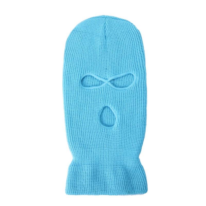 SKI MASK-pc-KNITTED SKI Mask (3Hole&1Hole)-$4/pc - 3Hole-Khaki - Burzip Wholesale