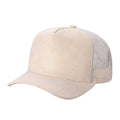 5Panel Suede Front Mesh Back Trucker Cap for Burning Art sum 520 - BLACK - FLATBILL - Burzip Wholesale