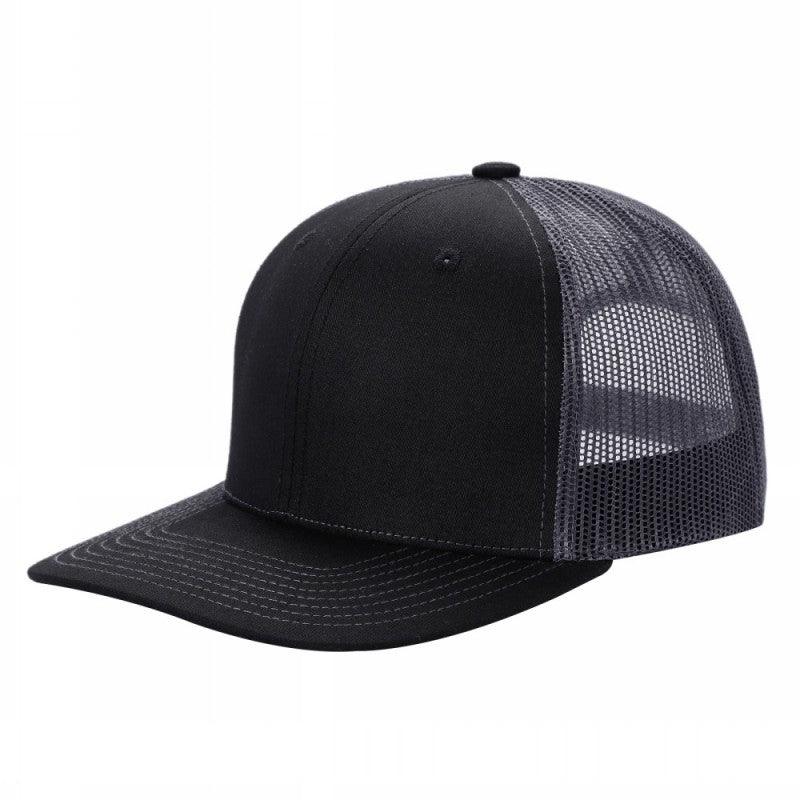 TRTM2-DZ-TWILL FABRIC WITH MESH BACK 2TONE CAPS - selected color - Burzip Wholesale