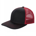 TRTM2-DZ-TWILL FABRIC WITH MESH BACK 2TONE CAPS - selected color - Burzip Wholesale