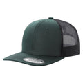 TRTM2-DZ-TWILL FABRIC WITH MESH BACK 2TONE CAPS - selected color - Burzip Wholesale