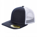 TRTM2-DZ-TWILL FABRIC WITH MESH BACK 2TONE CAPS - selected color - Burzip Wholesale